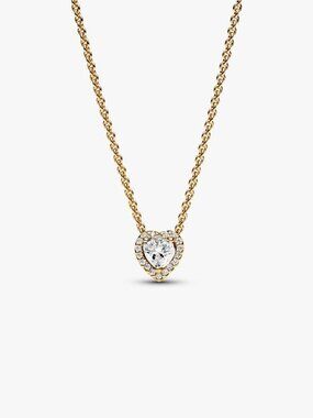 Pandora Sparkling Heart Collier Necklace